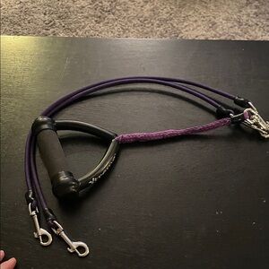Double dog leash for small dogs Accessory 40 inches like new